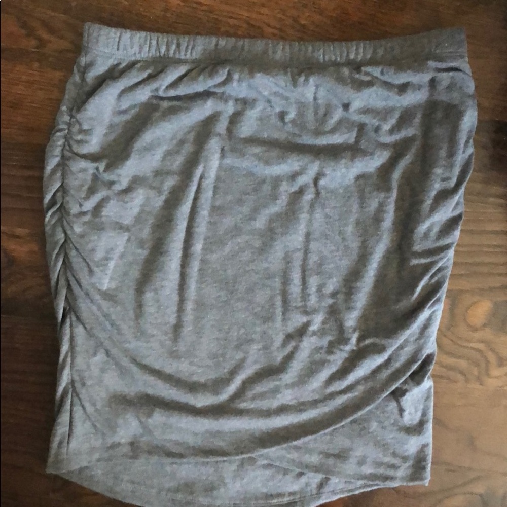Bella Luxx Grey Tight Skirt